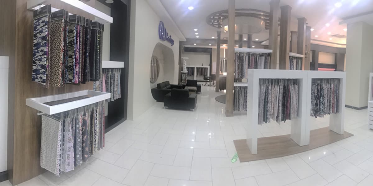 HB Group Hamboya tekstil ürün showroom — İstanbul 2
